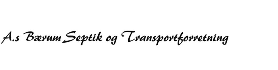 Bærum Septik og Transportforretning